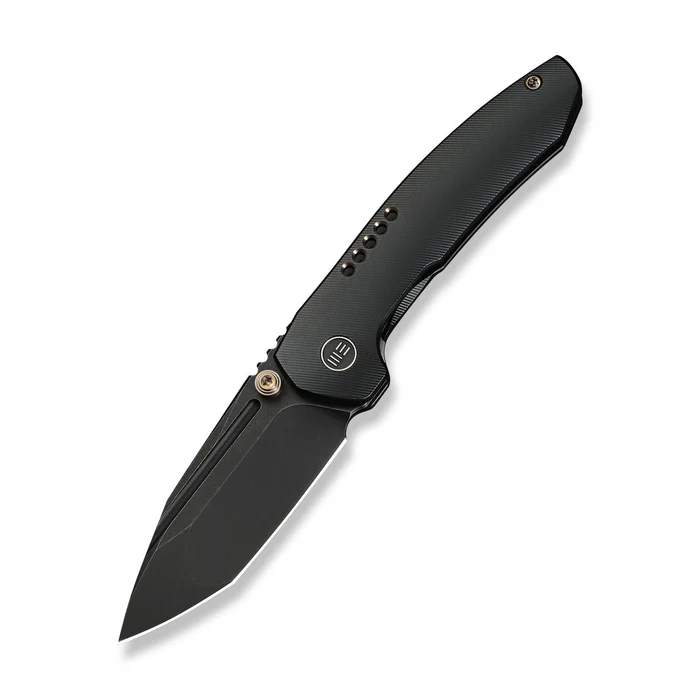WEKNIFE Micro Trogon Thumb Stud Knife Black Titanium Handle | WE-WE24043-1