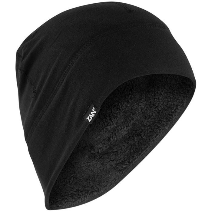 Helmet Liner SportFlex High Pile Fleece - Black | ZAN-WHLH114