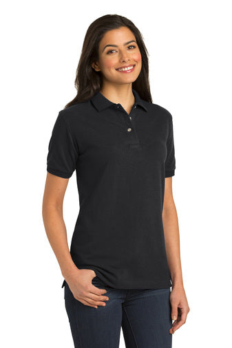 NetJets - Port Authority® Ladies Heavyweight Cotton Pique Polo