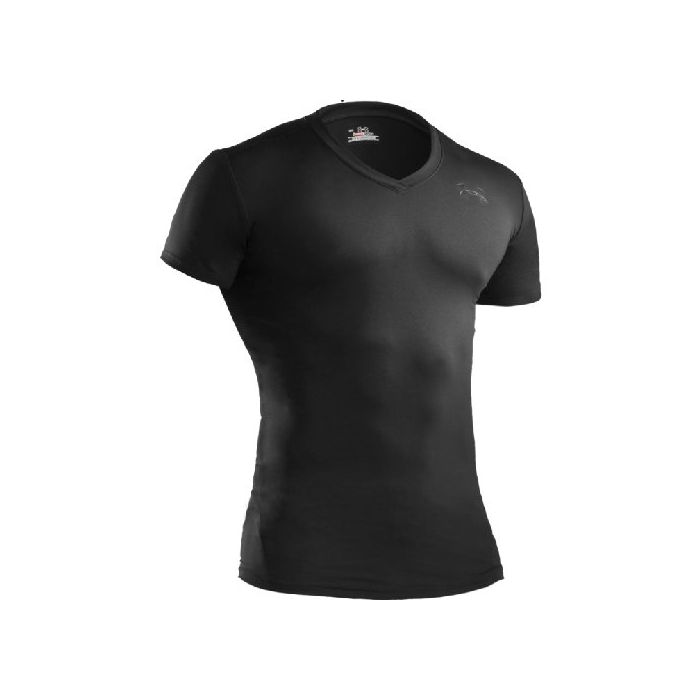 UA Men's Tactical HeatGear Compression V-Neck T-Shirt
