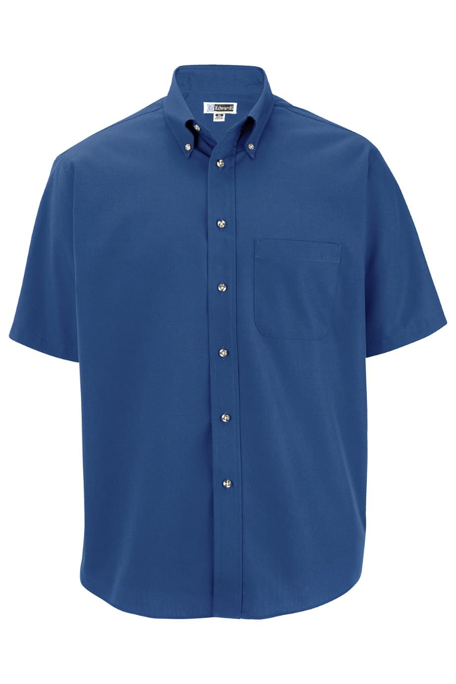 NetJets - Men's Easy Care Poplin Short Sleeve Shirt