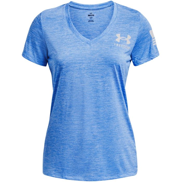 Women's UA Tech Freedom Short Sleeve V-Neck | 1369471
