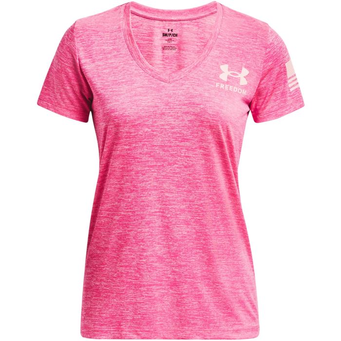 Women's UA Tech Freedom Short Sleeve V-Neck | 1369471