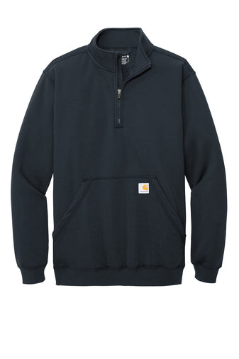 Truro FD - Carhartt® Midweight 1/4-Zip Mock Neck Sweatshirt - Navy