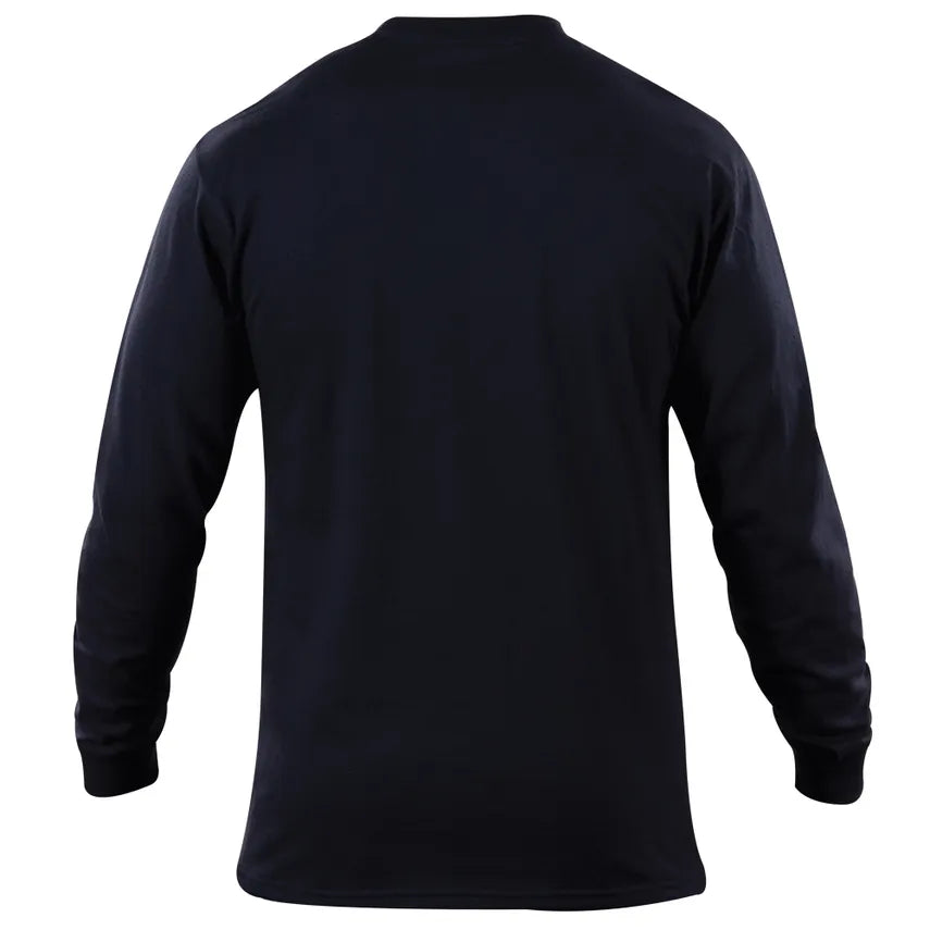 Washington Courthouse Fire - Station Wear Long Sleeve T-Shirt - Navy