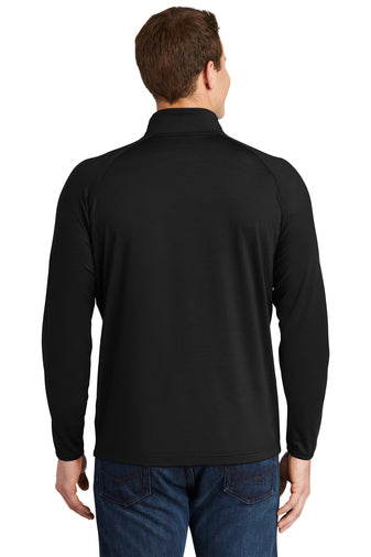 Pickaway County Sheriff Office - Sport-Tek Sport-Wick Stretch 1/4-Zip Pullover - Black