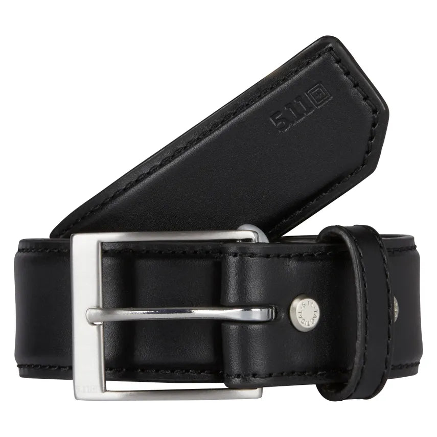 Whitehall FD - 1.5" Casual Leather Belt - Black