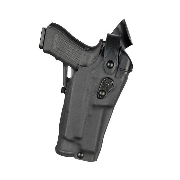 Model 6360RDS ALS/SLS Mid-Ride, Level III Retention Duty Holster for Sig Sauer P320 RX 9 w/ Light