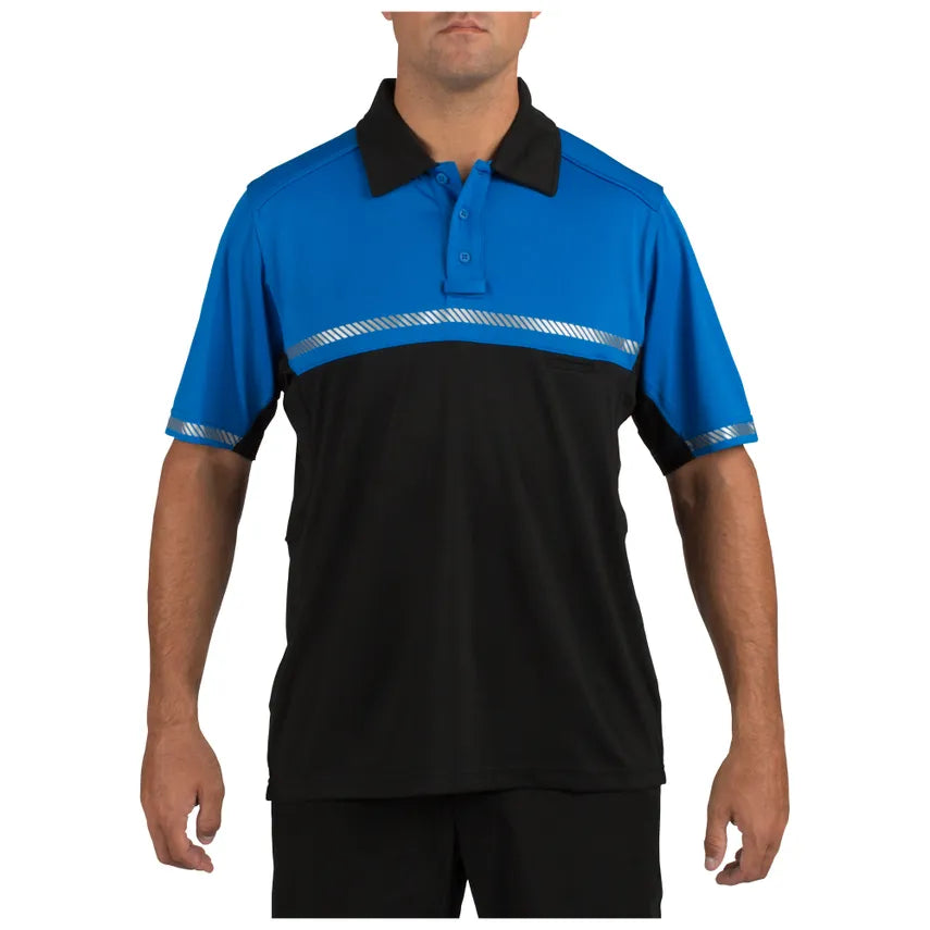 Logan Police Dept. - Bike Patrol Short Sleeve Polo - Royal Blue