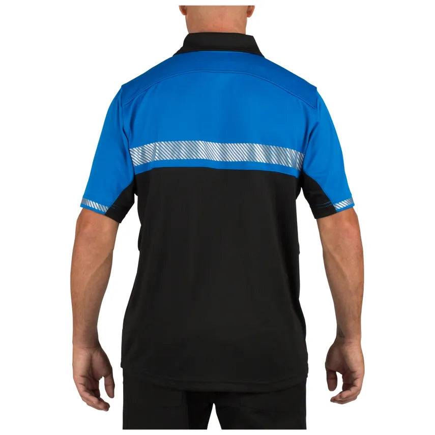 Logan Police Dept. - Bike Patrol Short Sleeve Polo - Royal Blue