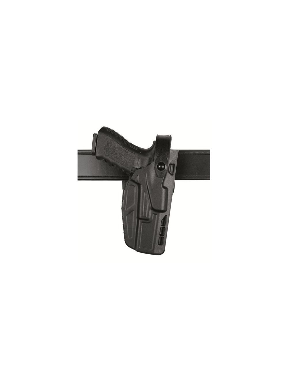 Model 7280 7TS SLS Mid-Ride, Level II Retention Duty Holster for Glock 17 w/ Light