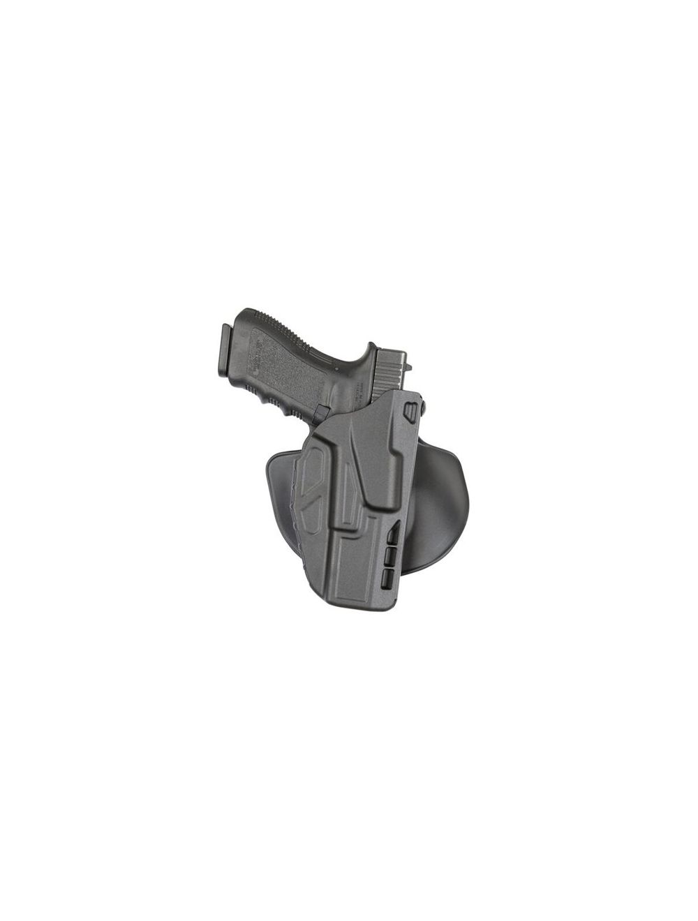 Model 7378 7TS ALS Concealment Paddle and Belt Loop Combo Holster for Glock 17 w/ Compact Light