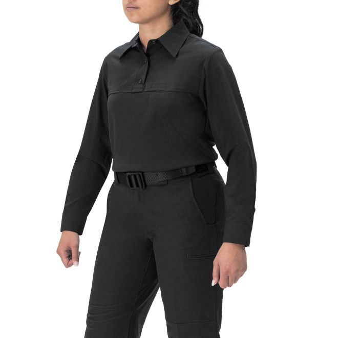 Hamilton PD - Women's Flexrs L/S Armorskin Base Shirt - Black