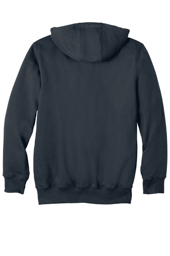 Washington Courthouse Fire - Carhartt Rain Defender Paxton Heavyweight Hooded Zip-Front Sweatshirt - Navy