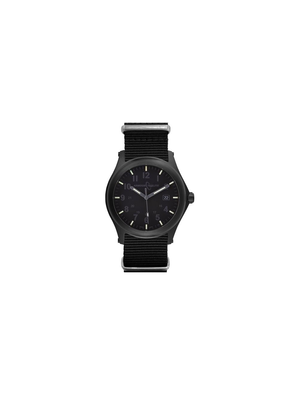 ArmourLite Stealth Black Swiss Tritium Illuminated Watch