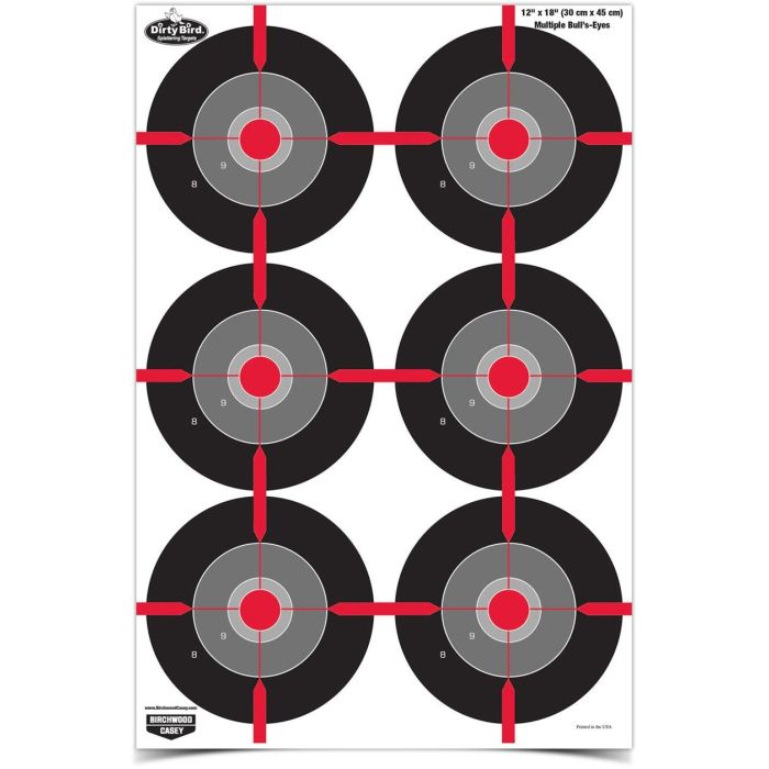 Dirty Bird 12 x 18 Multiple Bull's-Eye Target