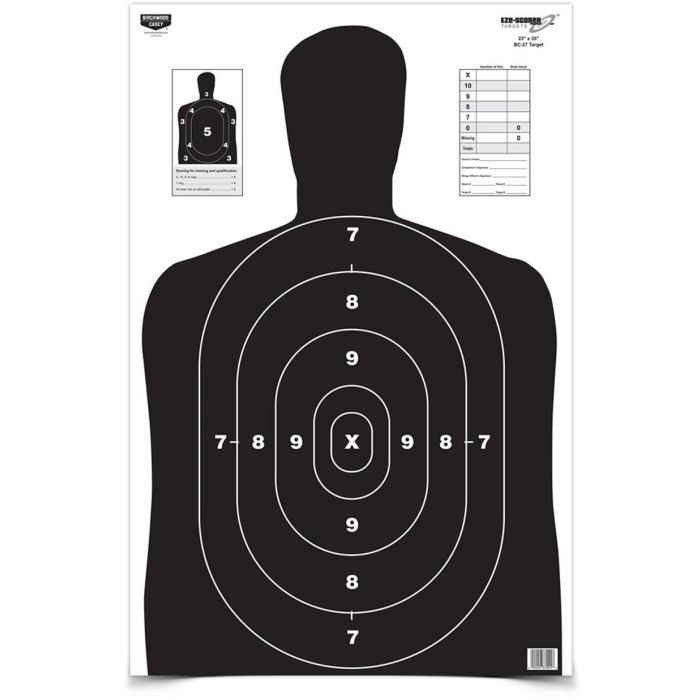 Eze-Scorer 23 x 35 BC-27 Black Target