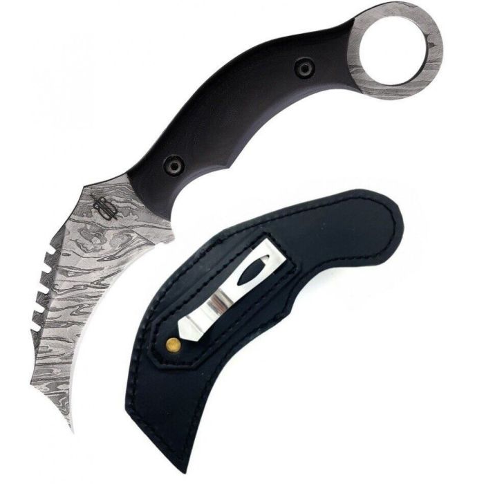 Damascus Venom Karambit