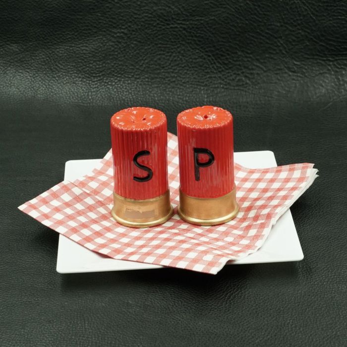 Shotgun Salt and Pepper Shakers