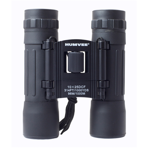 Humvee Compact Binocular - 10x25 - Black | CC-HMV-B-10X25B
