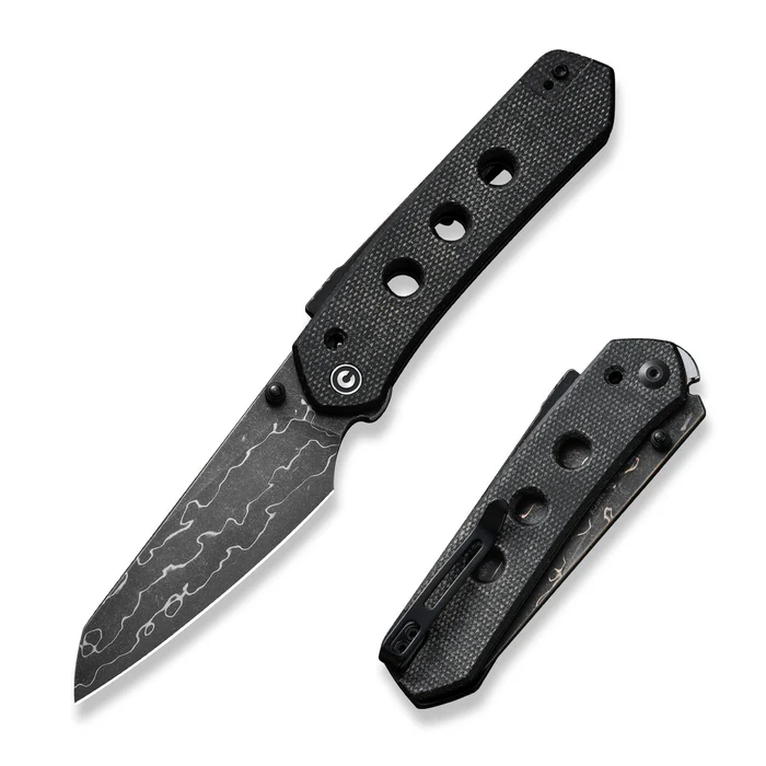 CIVIVI Vision FG Thumb Stud & Superlock Knife Micarta Handle | CIV-C22036-DS2
