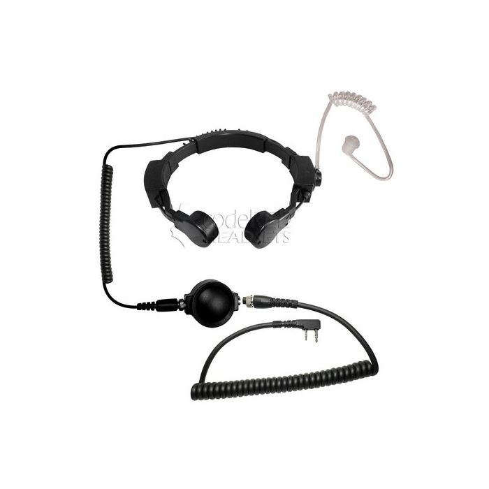 Assault Tactical Dual-Throat Microphone