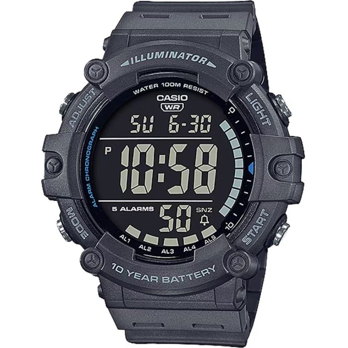 Classic Digital Watch w/ 10-Year Battery