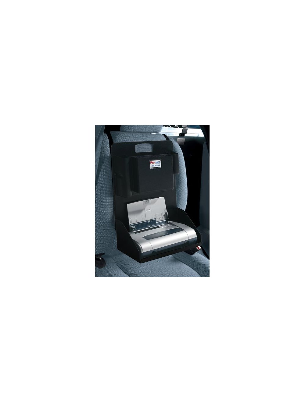 Dodge Ram 1500 SSV 2013 - 2021 Black ABS, Printer Deck, Portable, Seat Mounted, Duty Gear Organizer