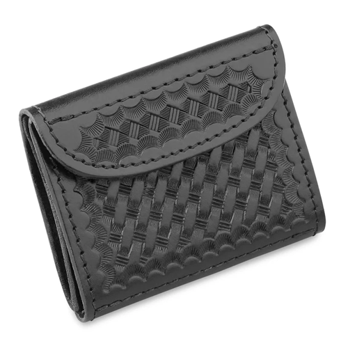 Basketweave Leather Glove Case | DTY-3421