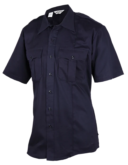 HeroShield 100% Cotton Men's Bravo Short Sleeve Shirt | ELB-SM2001