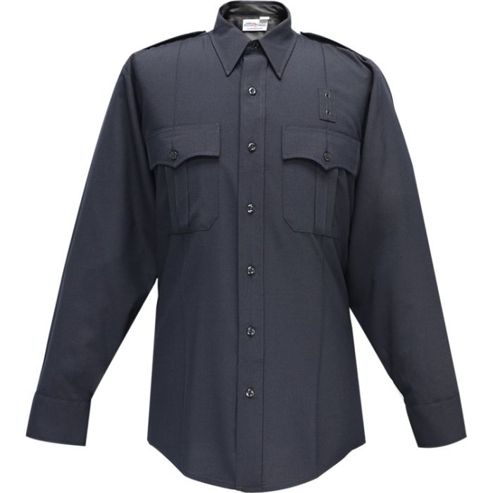 Justice Long Sleeve Shirt w/ Pleated Pockets - LAPD Navy