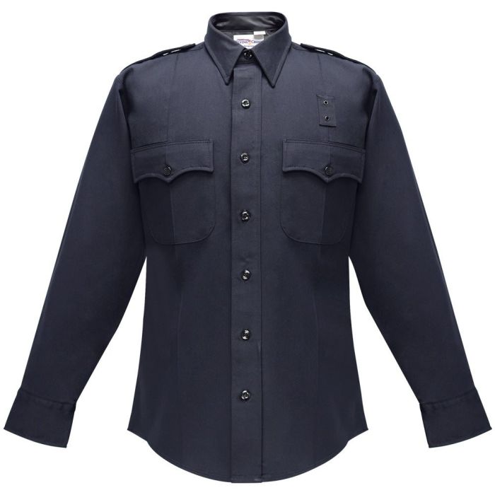 Deluxe Tactical Long Sleeve Shirt w/ Com Ports - LAPD Navy