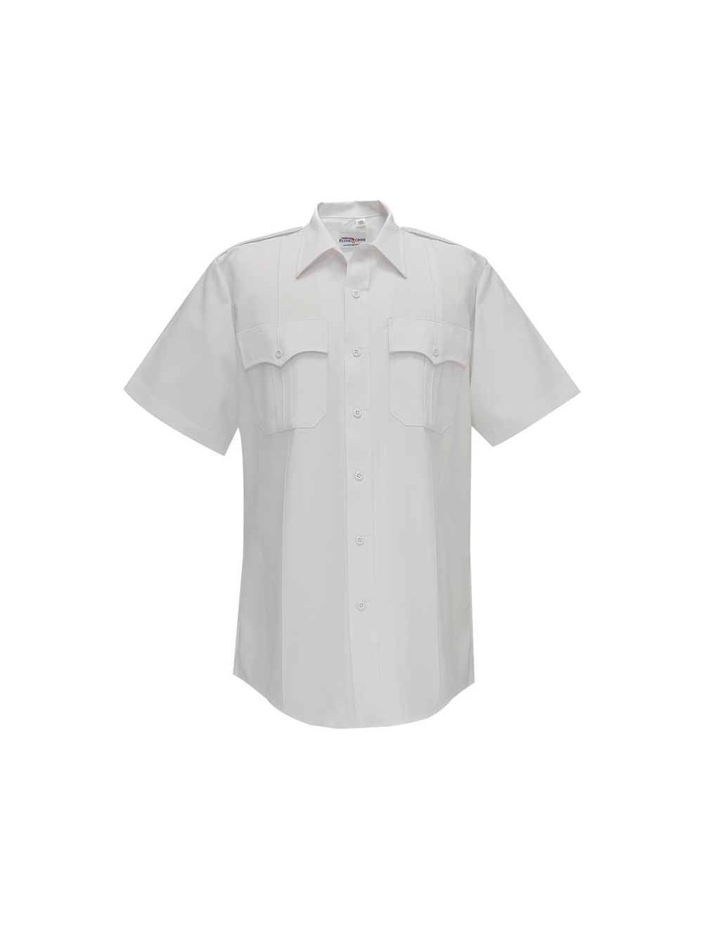 Duro Poplin Short Sleeve Shirt w/ Sewn-In Creases