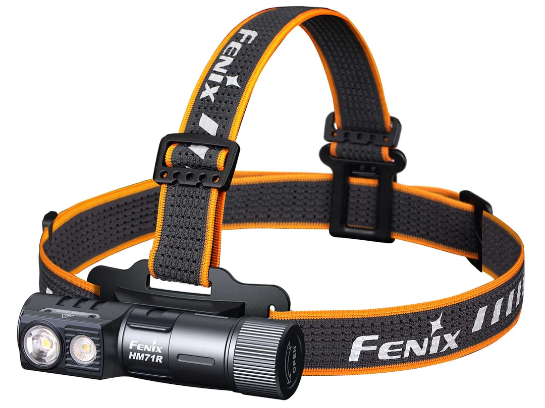 Fenix HM71R Rechargeable Headlamp | FNX-HM71RSBK