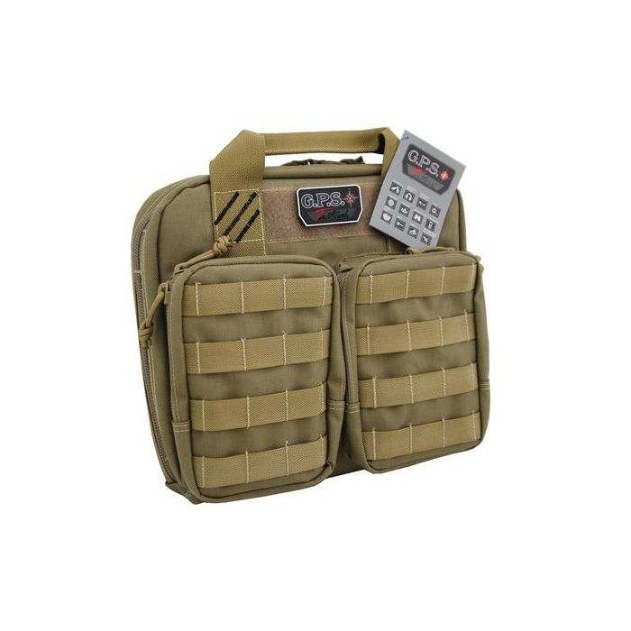 Tactical Double + 2 Pistol Case