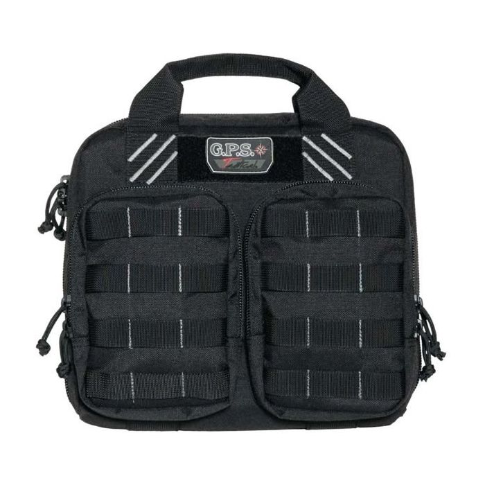 Tactical Double + 2 Pistol Case