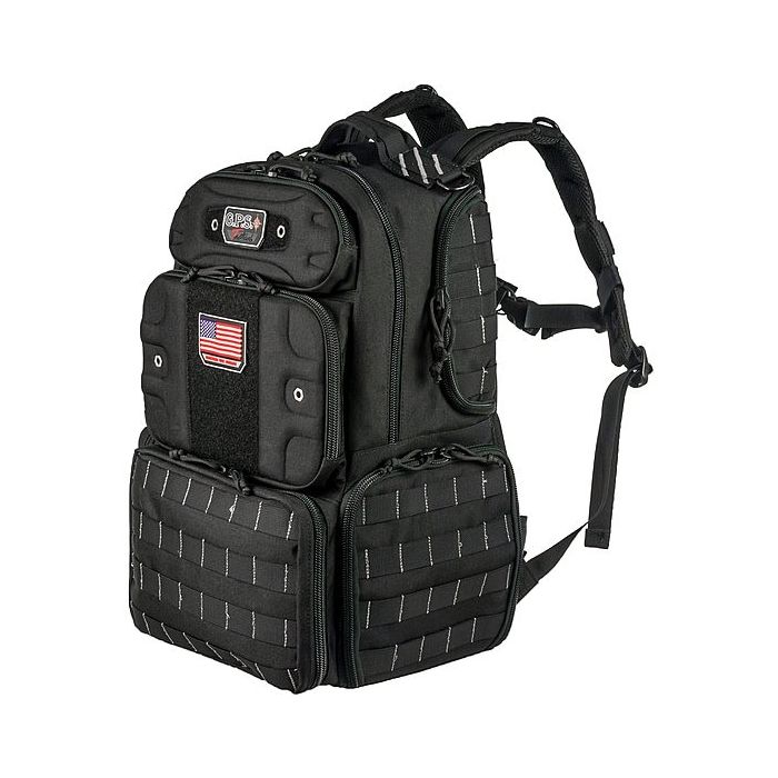 Tactical Range Backpack Tall - Holds 4 Handguns