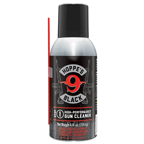 Black 4 oz Lube Aerosol with Straw, Can | HP-HBL4A