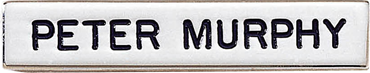 Logan Police Dept. - Name Plate