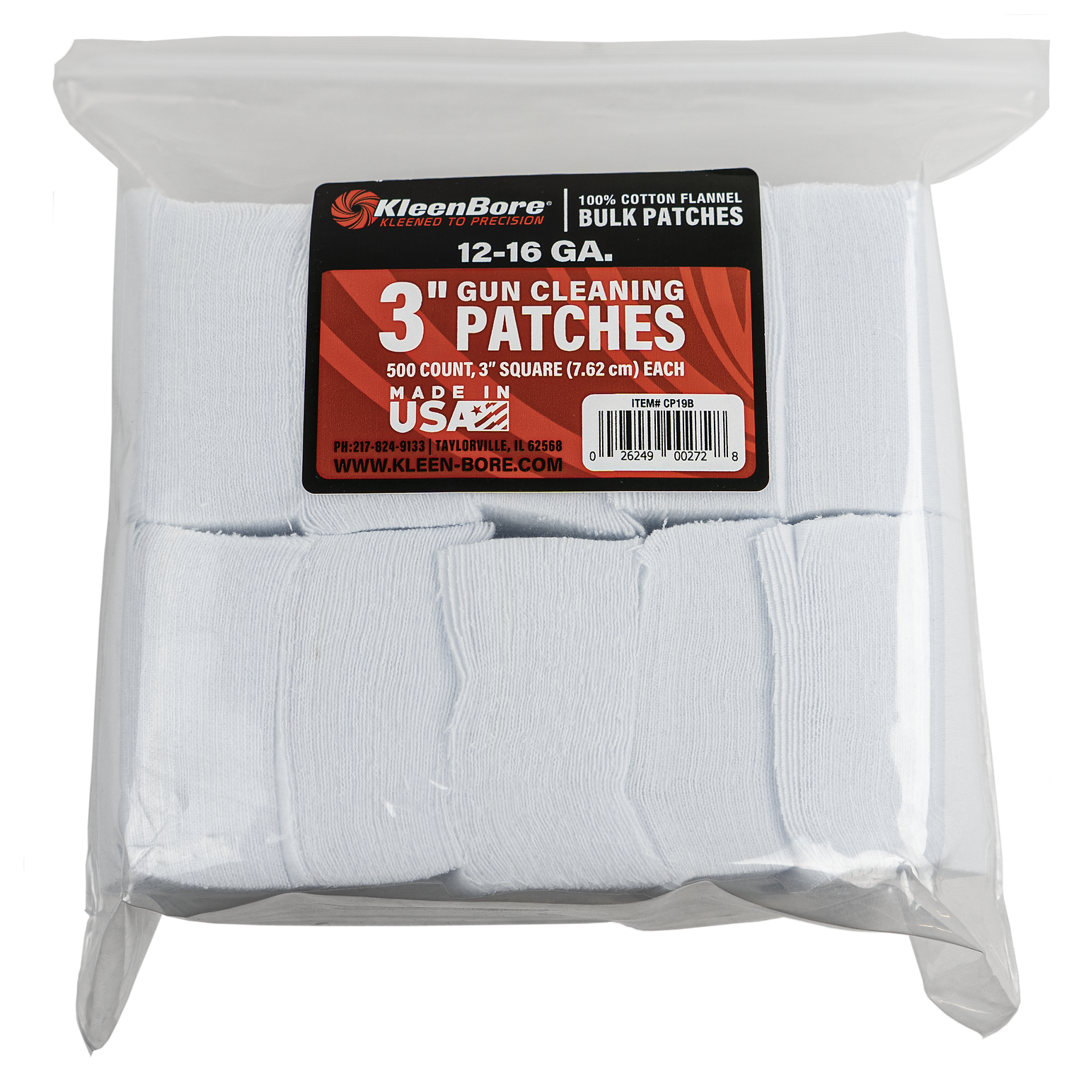 Cleaning Patches 3"" | KB-CP-19B