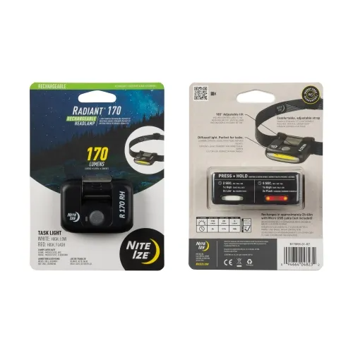 Radiant 170 Rechargeable Headlamp | NI-R170RH-R7