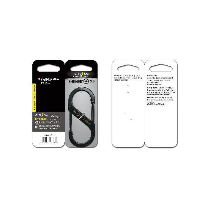 Dual Carabiner Stainless Steel