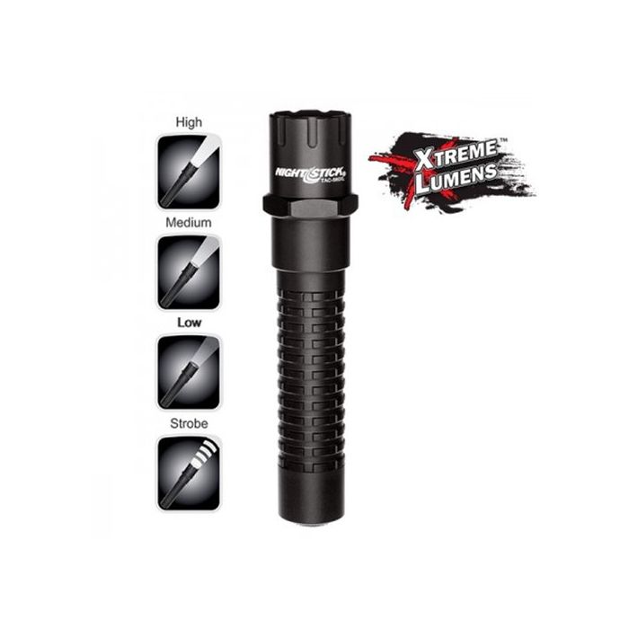 Xtreme Lumens Metal Multi-Function Rechargeable Tactical Flashlight
