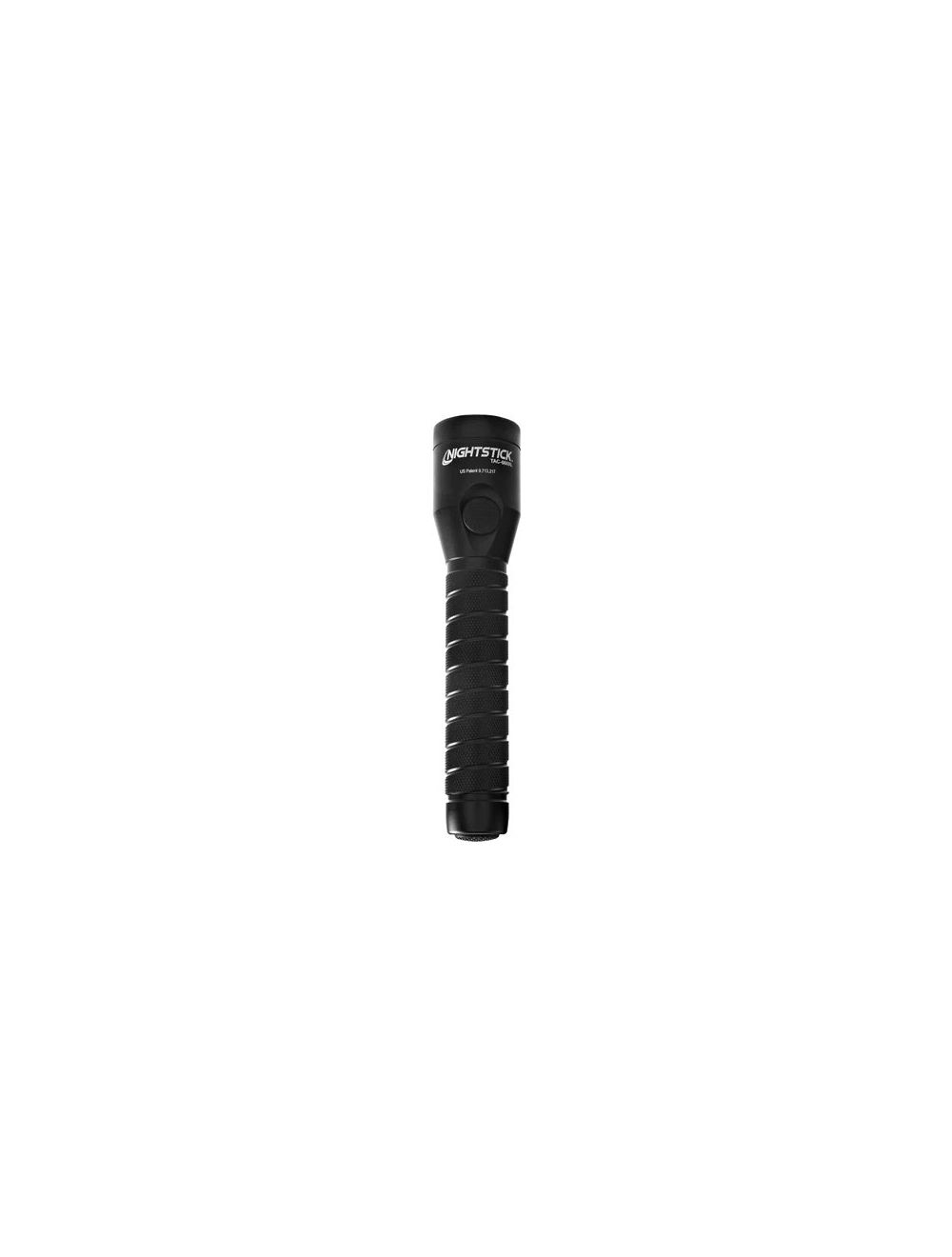 Dual-Switch Rechargeable Tactical Flashlight - Black