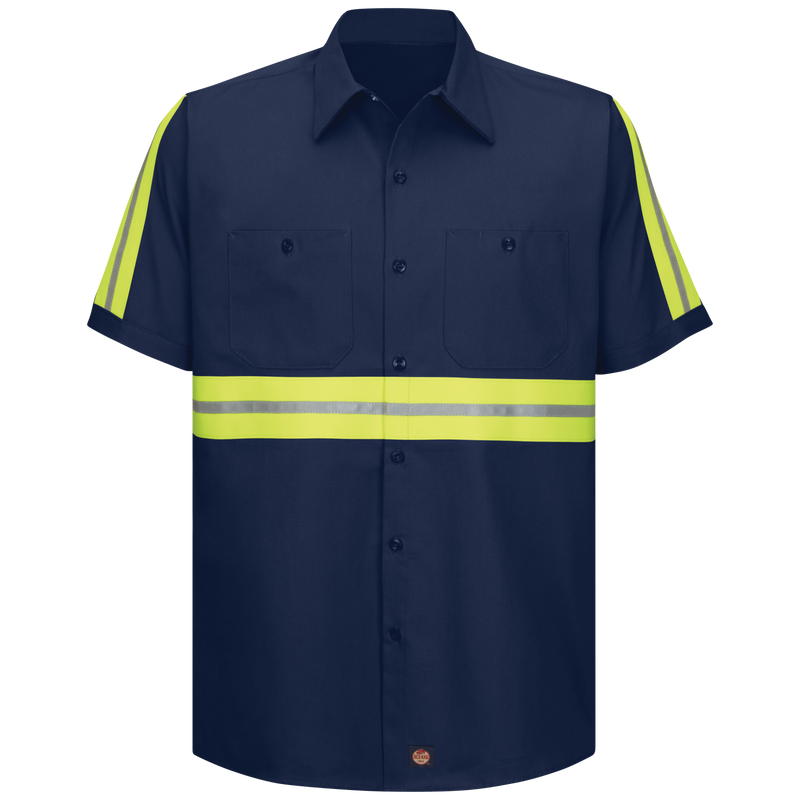 NetJets - Short Sleeve Enhanced Visibility Cotton Work Shirt