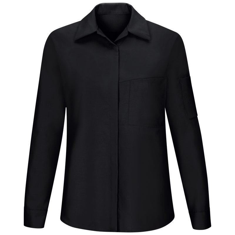 NetJets - Women's Long Sleeve Performance Plus Shop Shirt with OilBlok Technology