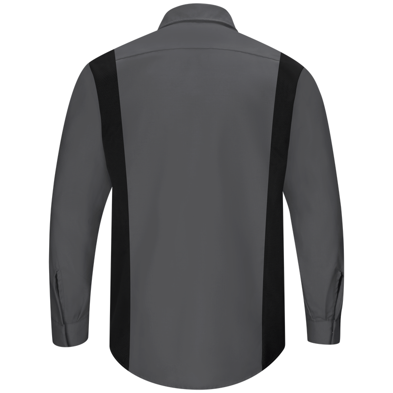 NetJets - Men's Long Sleeve Performance Plus Shop Shirt with OilBlok Technology