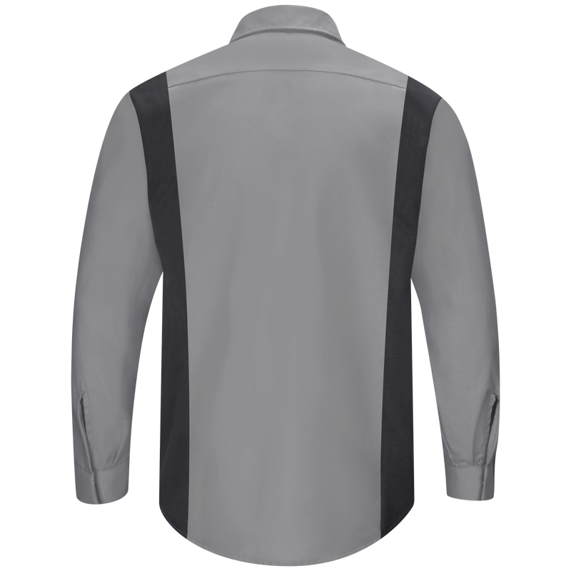 NetJets - Men's Long Sleeve Performance Plus Shop Shirt with OilBlok Technology