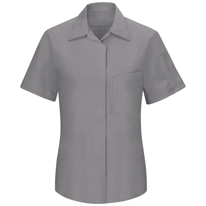 NetJets - Women's Short Sleeve Performance Plus Shop Shirt with OilBlok Technology