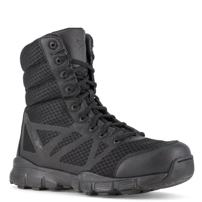 Dauntless 8'' Seamless Tactical Boot w/ Soft Toe - Black